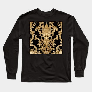 Gold Flourish Long Sleeve T-Shirt